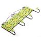 Lime Green Yellow Floral Tiles Hooks